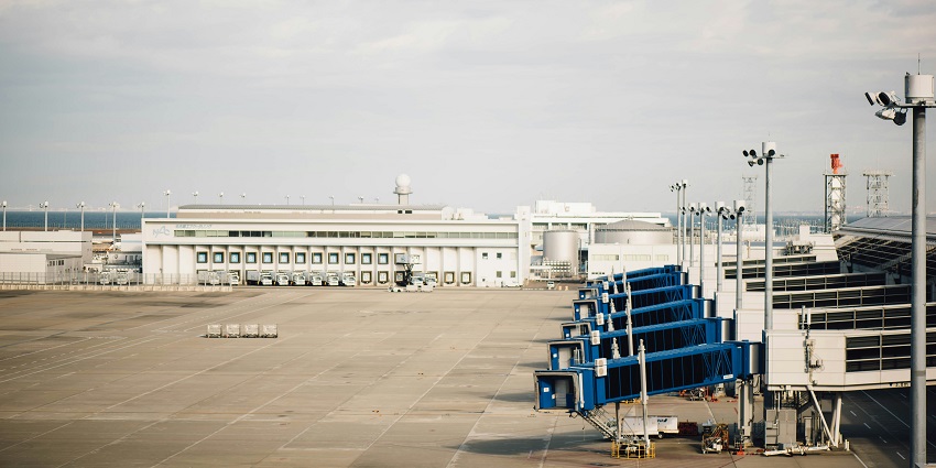 Keshod Airport terminal in the Saurashtra region has minimal passenger activity.