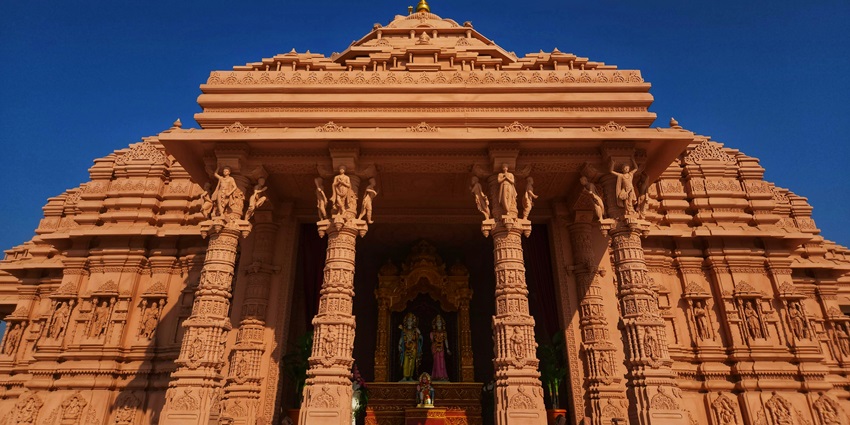 The Khodaldham Temple, one of the spiritual hotspots to visit near the Heaven Water Park.
