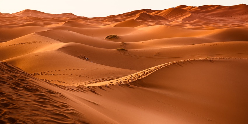 A vast desert landscape and tourist attraction near Desert National Park showcasing the region arid beauty.