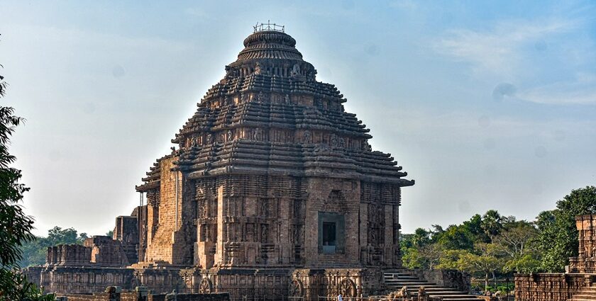 Captivating Konark Temples, with its chariot-like construction, and well-carved stonework.