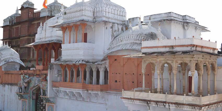 A panoramic view of Kota Garh Palace in Kota, a popular destination to visit in Kota.