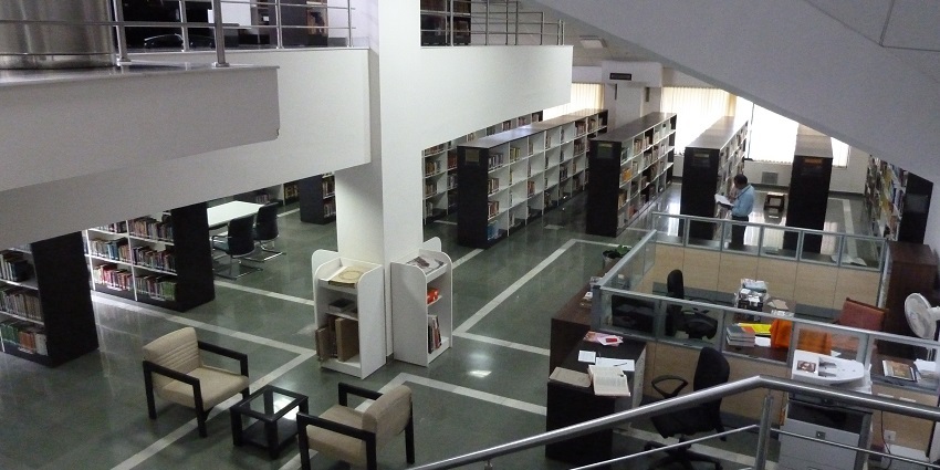 Snapshot from the inside of a the Central Library, Panjim near the Anjuna Beach