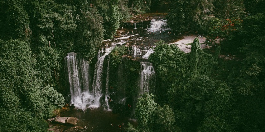 Visiting Kulen National Park is one of the best things on valentines day in Cambodia.