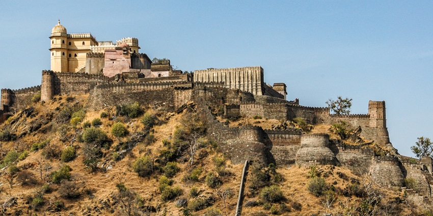 Fort of Kumbhalgarh Built by Rana Kumbha (after whom the fort is named) in 15th century