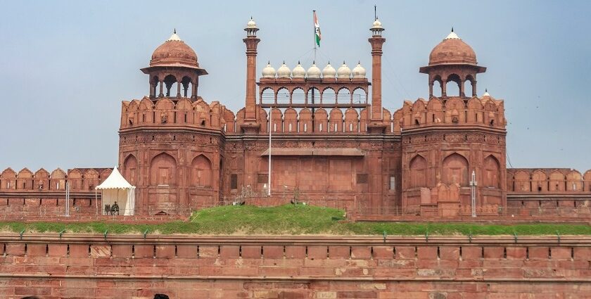 Image Lal Qila, Chandni Chowk, New Delhi - celebrating togetherness and community.