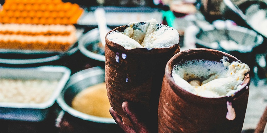 Lassi which is one of the best food in Jalandhar is one of the best summer drinks in the city