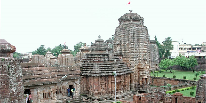 Panmaromic aerial views of the beautiful place of worship dedicated to Bhagwan Shiv