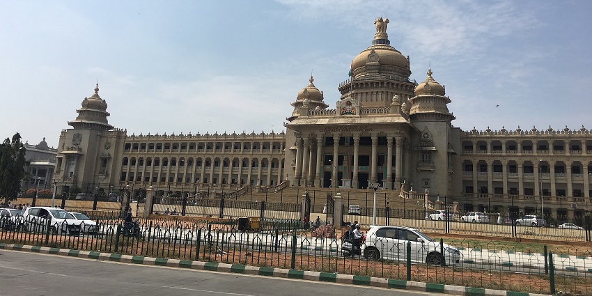 The Neeladri Amusement and Water Park is located on Hosur Road in Bangalore.