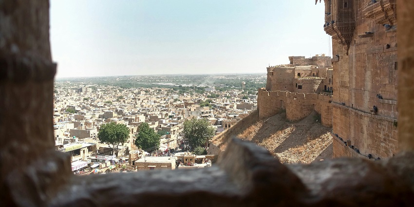 A glimpse of the city showcasing the serene location of Shergarh Fort Baran, Rajasthan.