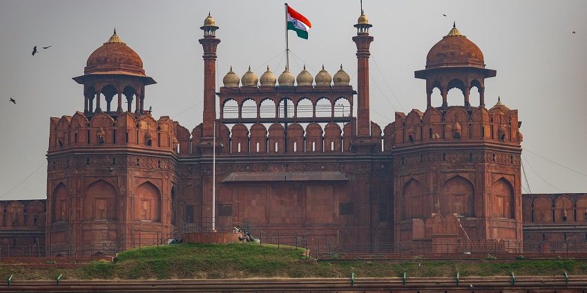 Explore the stunning architecture of Red Fort on your trip to the capital city of New Delhi.