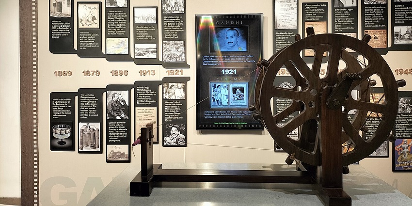Snapshot of the beautiful Charkha Museum which is located in the central Delhi Area