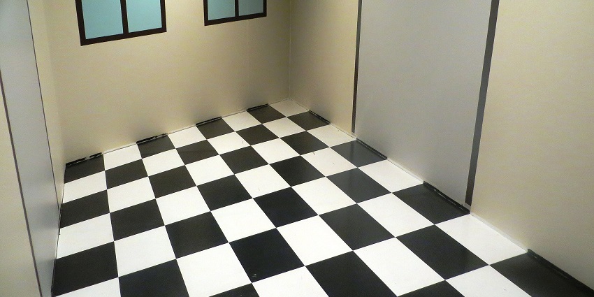 View of Optical illusion in museum, this place offers tourist a once in a lifetime experience