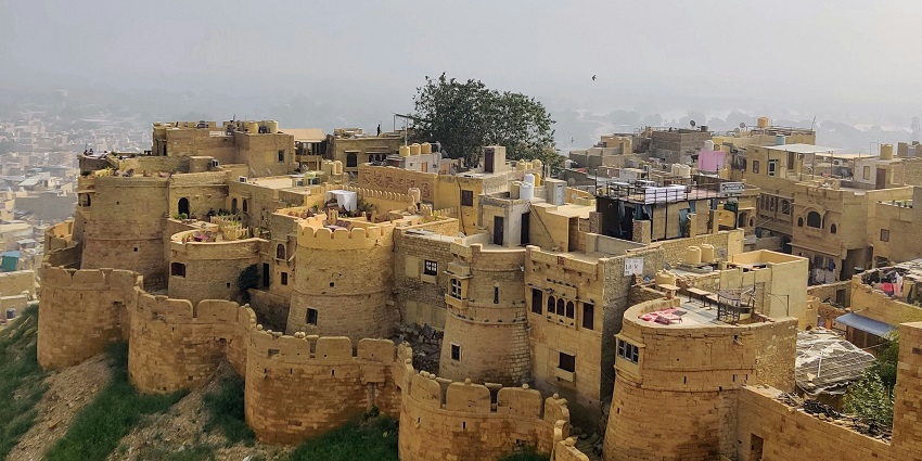 The ancient Jaisalmer fort is one of the fascinating sites of Rajasthan India