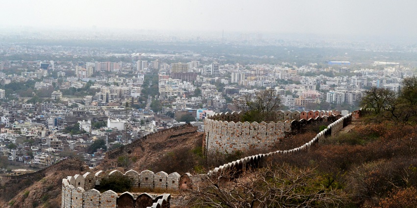 A scenic landscape justifying the serene location of Kotiya Bheel Fort in Rajasthan.
