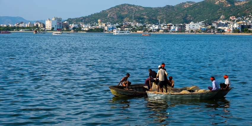 Ajmer is known for its sacred Dargah Sharif, vibrant markets, and ancient architecture.