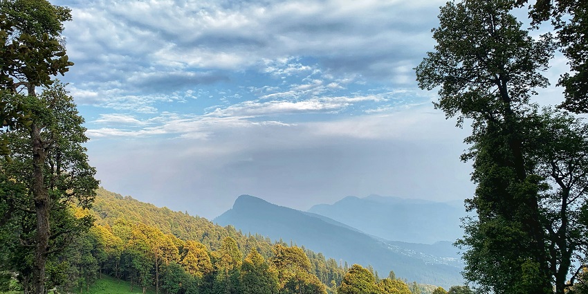 An image of lush green landscapes in Kullu, located in the state of Himachal Pradesh.