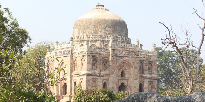 Lodhi Gardens is one of the major tourist places in Delhi with family as it has playgrounds for children