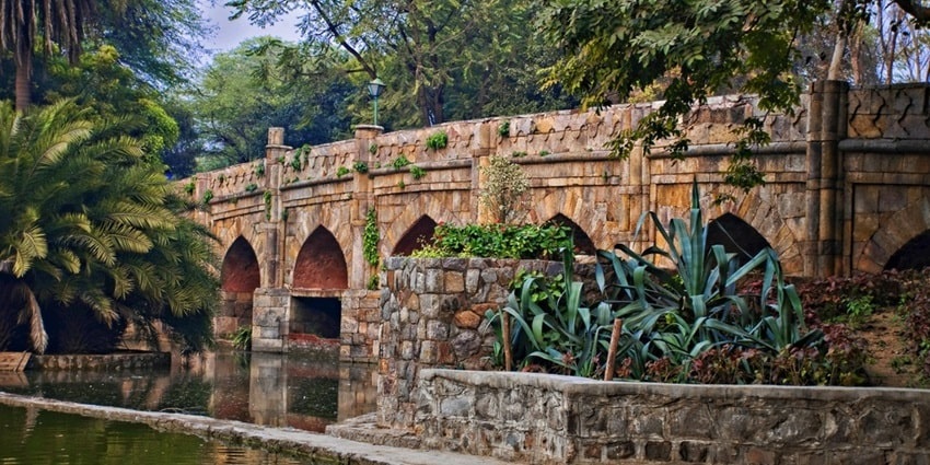 Lodi Gardens is one of the places to visit near India Gate to take a stroll and have picnic.