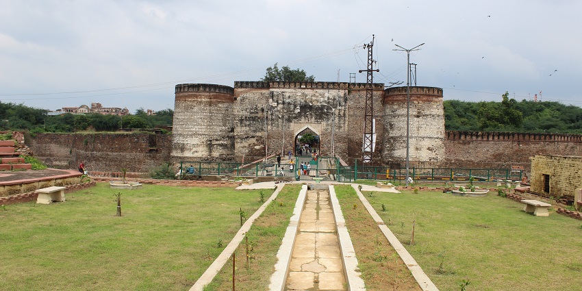 Lohagad Fort Bharatpur features stunning panoramic views and historical significance.