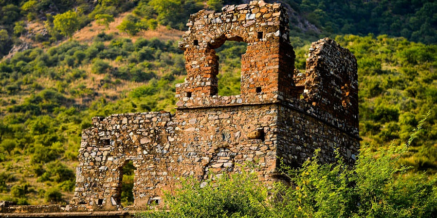 A glimpse of the ruins and remnants of Lothal, a popular tourist hotspot in Gujarat.