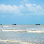 Snapshot of the sea shore beach side which is one of the best places to visit in Machilipatnam