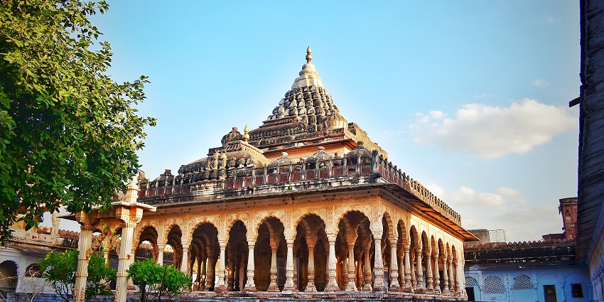 The Mahamandir Temple in Jodhpur is an architectural marvel featuring beautiful carvings.