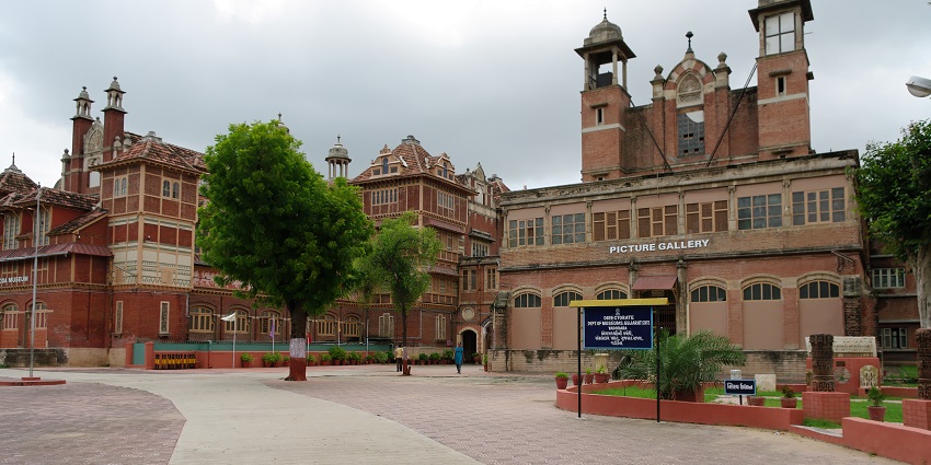 Full view of Maharaja Fateh Singh Museum’s premise, one of the top hotspots in Gujarat