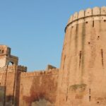 Image of ancient Manauli Fort view during day time- walk down the lane of ancient history