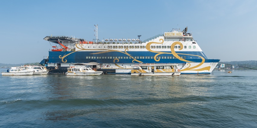 Experiencing the Mandovi River Cruise is one of the places to visit in Goa in August
