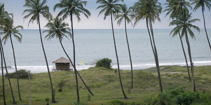 Mandrem Beach is a secluded beach and one of the best places to visit in North Goa.