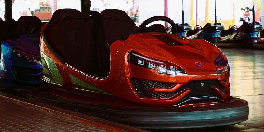 The adventure park near ahmedabad offer the fun activity with bumper cars