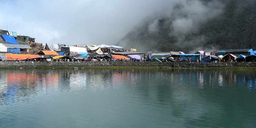 Manimahesh Lake is a top attraction near this wildlife sanctuary with a rewarding trek