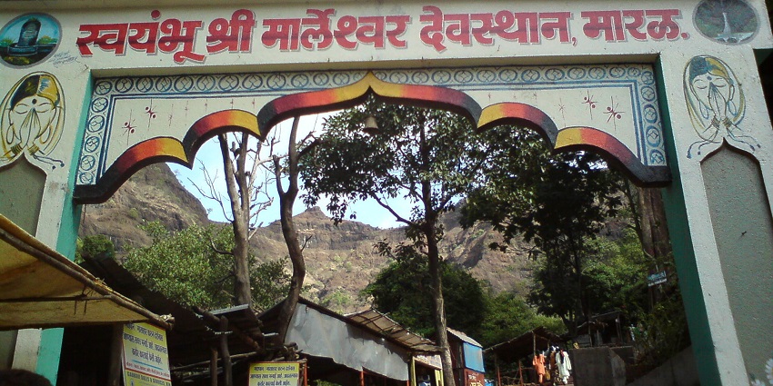 Marleshwar Temple is a serene cave temple amidst lush Sahyadri hills in Maharashtra