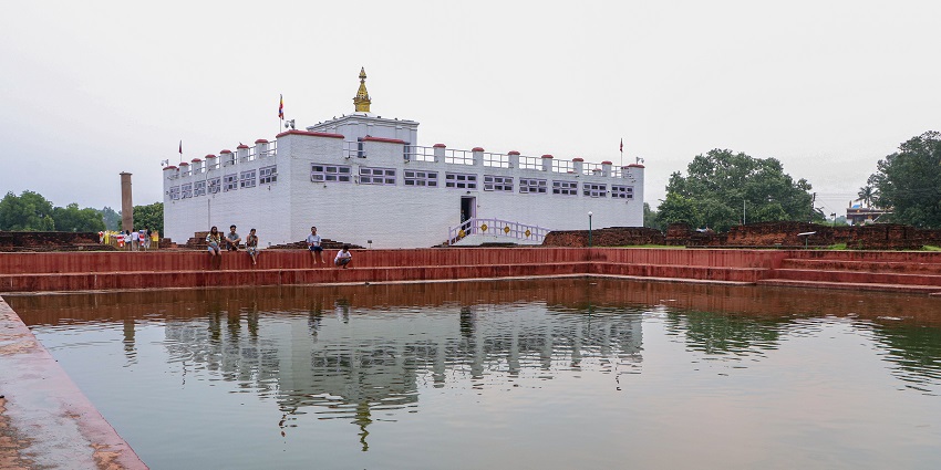 Maya Devi Temple is one of the prime places to visit in Lumbini where Buddha was born.
