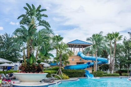 An image of the thrilling rides at Mayank Blue Water Park, showcasing summer fun.