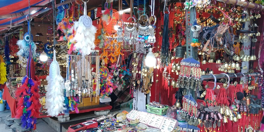 Shop at McLeod Ganj Market which is one of the places for shopping in Dharamsala.