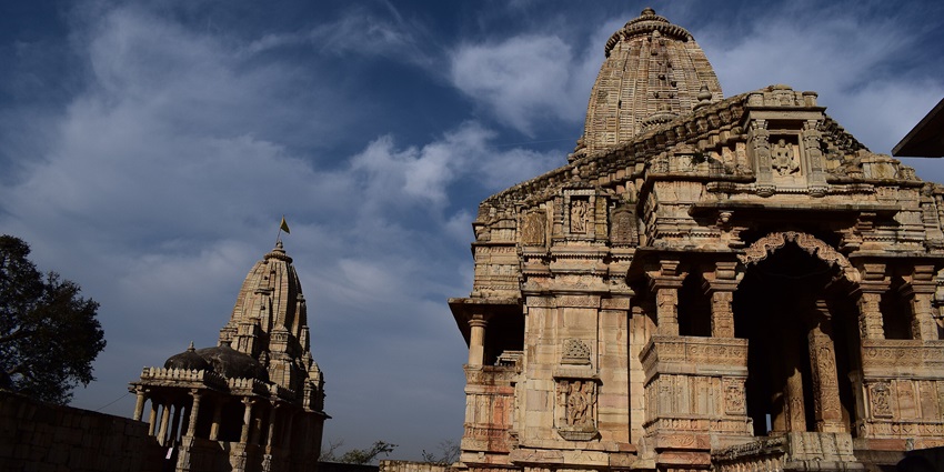 The Temple of Meera is dedicated to Meera Bai a well known poetess and a saint. Chittorgarh, Rajasthan