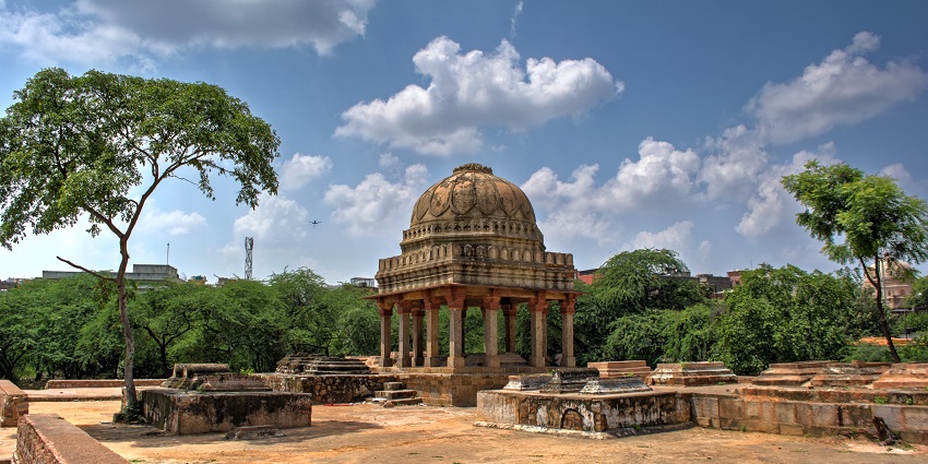 Explore the vast complex of Mehrauli Archaeological Park on your trip to New Delhi.