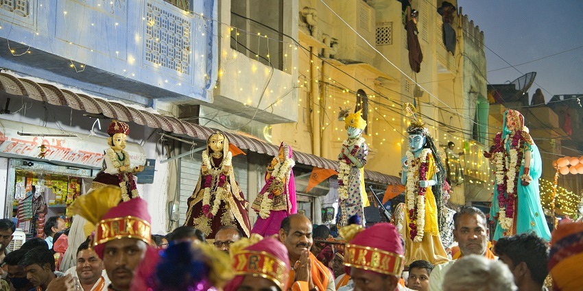 Mewar Festivals in Rajasthan, Udaipur celebrates spring with processions, dances, and exhibitions
