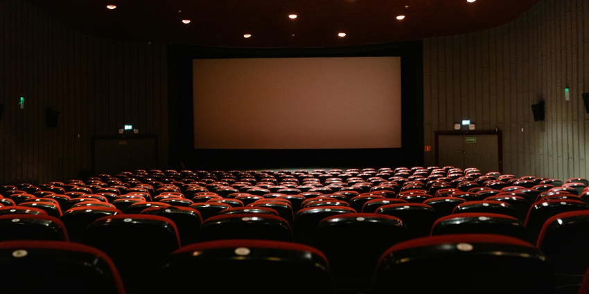 iew inside an empty cinema, one of the best experiences for a entertaining night
