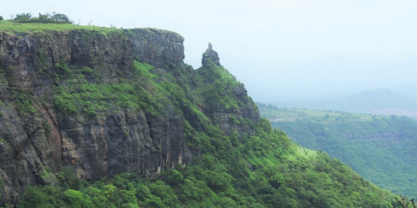 View from Monkey Point offers panoramic vistas while enjoying trekking in Kasauli.