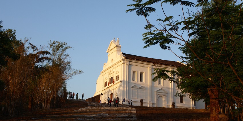 Monte Hill is one of the top places to visit in Goa for witnessing amazing views.