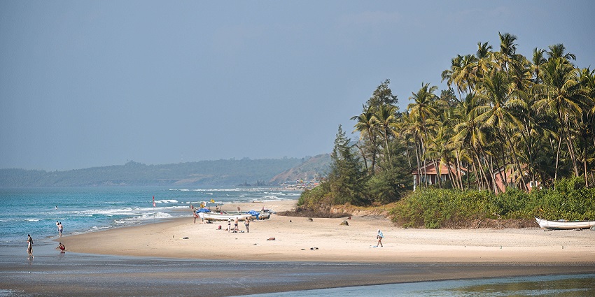 Morjim Beach is one of the popular tourist places to visit in Goa, perfect for relaxation.