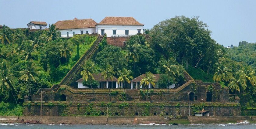 Visit the historic landmark Mormugao Fort which has a military architecture and was built in the 17th century