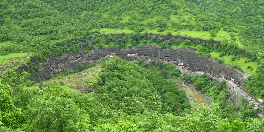 Scenic Mozari Point with stunning sunset views and trekking trails.