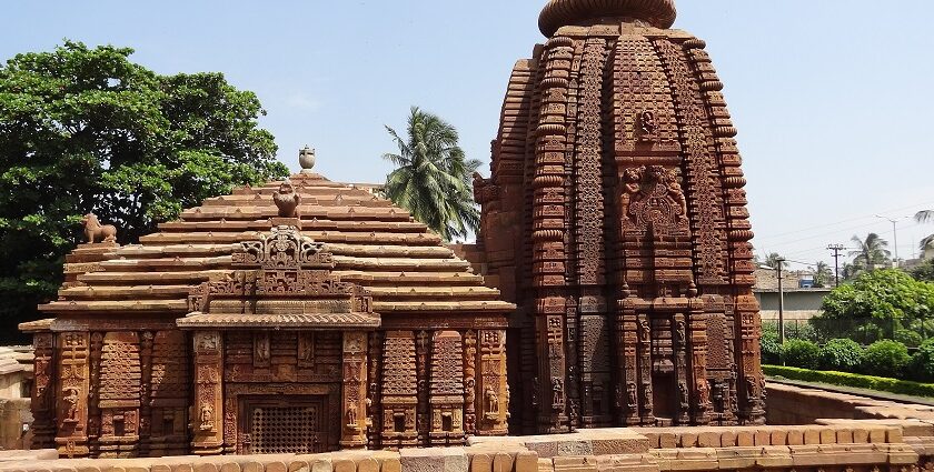 Mukteshwar Temple boasts intricate stonework, unique arches, and historic surroundings.