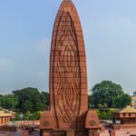 Panoramic view of the Jallianwala Bagh museum in Amritsar showcasing the history of 1919