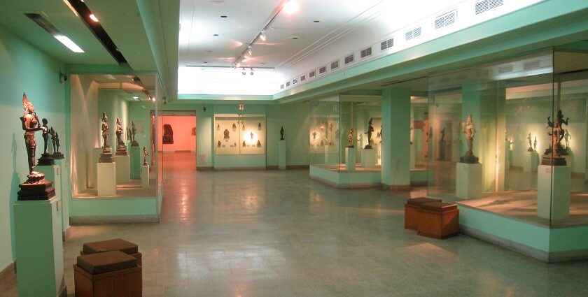 Beautiful snapshot of the artifacts from the inside of the national museum in Delhi