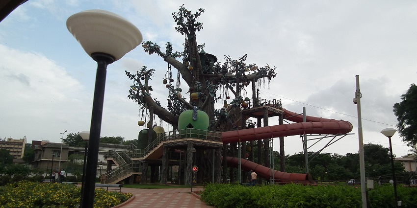 Image of A view from the NTR Park - one of the best places to visit in Bhimavaran
