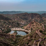 Picturesque view of the city from Nahargarh Wildlife Sanctuary.